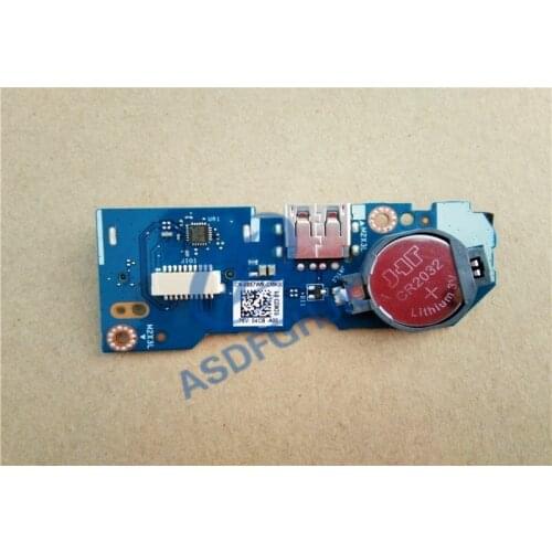 Original FOR DELL for Inspiron 15 7460 7560 Power Botton Board IO USB board 0857WR 857WR LS-D823P 100% Test ok