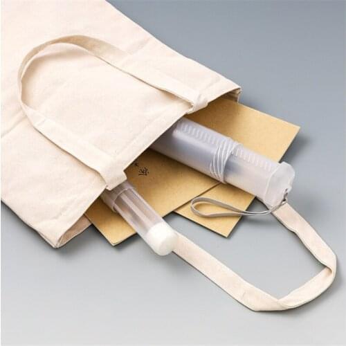 Plastic Adjustable Pen Holder Student Supplies Transparent Portable Ultra-thin Pen Holder Pencil Case Stationery Storage Bag