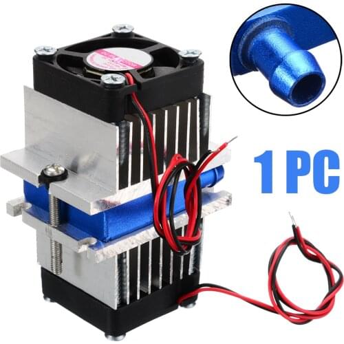 DIY Kit Semiconductor Thermoelectric Cooler Refrigeration Cooling System Mini Air Conditioner with Fan