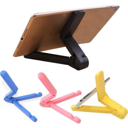 Adjustable Folding Tablet Bracket Phone Holder Desktop Universal Flexible Tripod Mobile Stand for Ipad 7-10" Stabilizer Support