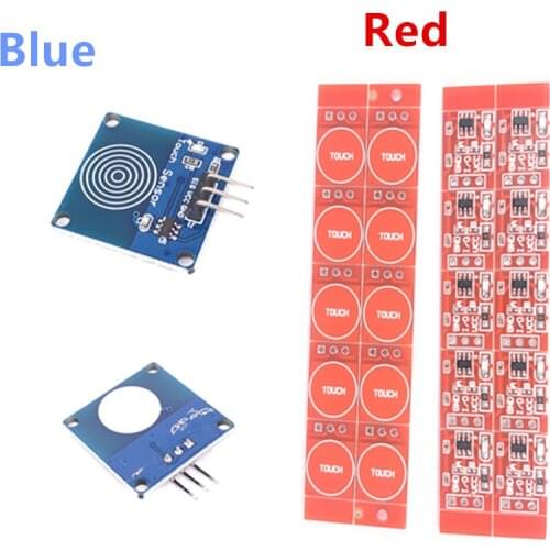 TTP223 Touch Key Switch Module Touching Button Self-Locking/No-Locking Capacitive Switches Single Channel Reconstruction