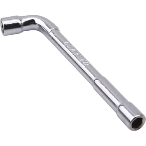 Silver 22mm Oxygen Sensor Flexible Head Repair Hex Installer Remove Tools Oxygen Sensor Socket Wrench Removal Tool