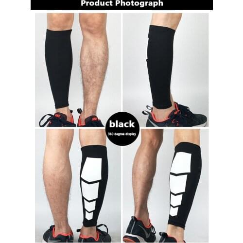 1PCS Elastic Stripe Sports Lengthen Leg Support Varicose Veins Legging Warmers Unisex Breathable Sport Fitness Anti-Slip Bandage