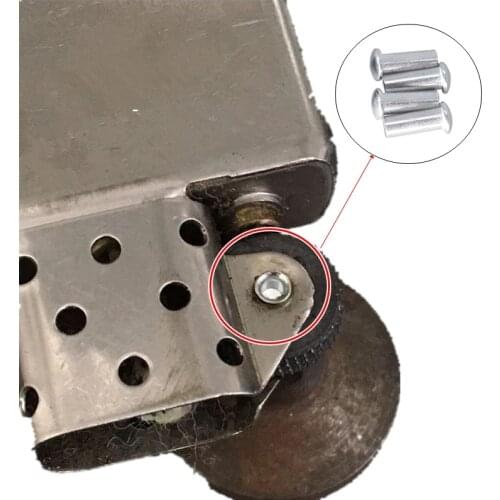 100pcs Universal Flint Wheel Rivets For ZP Zorro Kerosene Oil Petrol Lighter Repair Service Parts Replacement Accessories Gadget