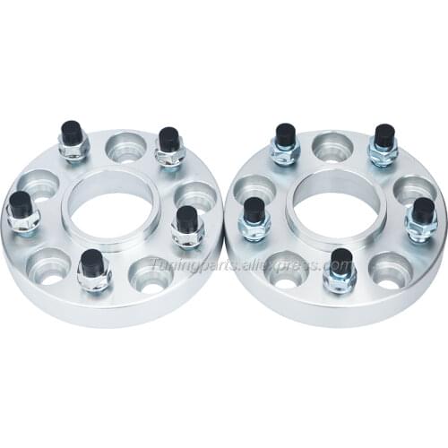 2Pcs PCD 5x114.3-64.1mm Thick 15MM Forged Alloy Car Wheel Hub Spacers For CIVIC Type-R Inspire Saber MDX Integra Edix Freed