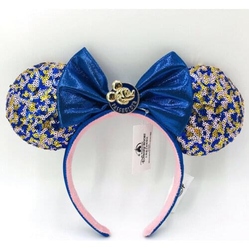 Disney Parks Annual Passholder Exclusive 2021 Mickey Minnie Ears Headband New