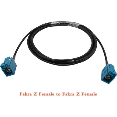 5/10 Meter FAKRA Z Jack Female to FAKRA Z Female Cable Connector RG174 GPS Antenna Coax Cable Fakra Z Cable Pigtail Jump Adapter