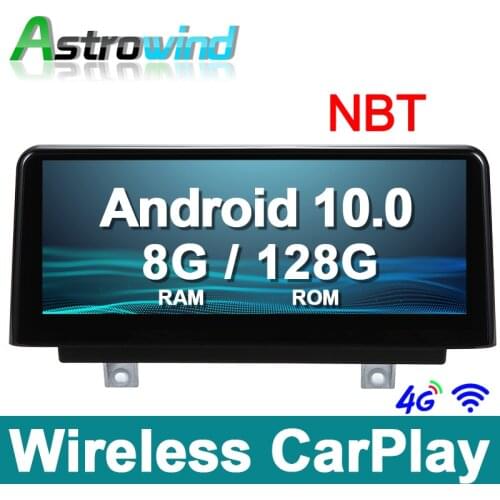 10.25" 8G RAM Android 10.0 Car GPS Navigation Media Stereo Radio For BMW 3 Series F30 F34 for BMW 4 Series F32 F33 F36 NBT M4