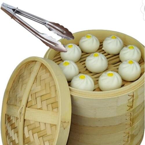 Free Shipping Durable Cookware Bamboo Steamer Chinese Kitchen Cookware Fish Rice Dim Sum Basket Rice Pasta Cooker Set With Lid