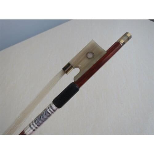 Best Professional Brazilwood Round Stick 4/4 violin bow