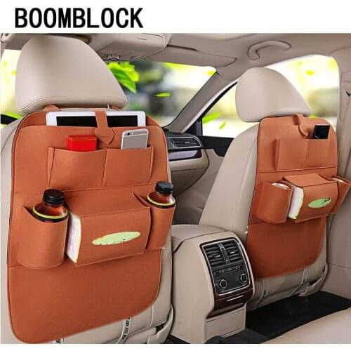 BOOMBLOCK Car Seat Belt Storage Phone Holder For Mazda 3 6 Toyota Avensis C-HR Peugeot 307 407 308 Alfa Romeo 159 Accessories