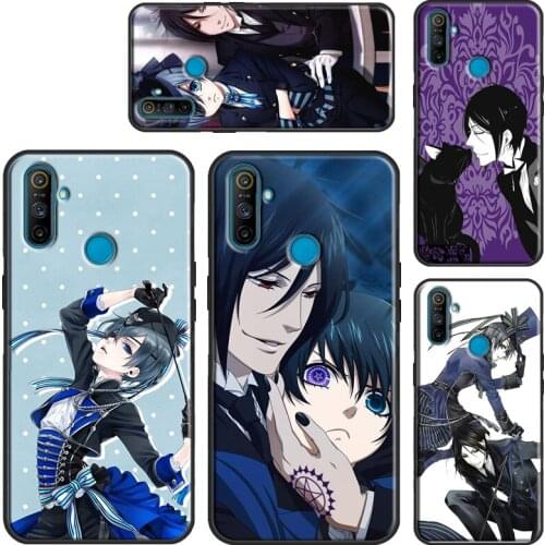 Black Butler Anime Case For Realme 7 6 Pro GT Neo C11 C3 Q3 8 Pro Back Cover For OnePlus 9 Pro Nord 7T 8T