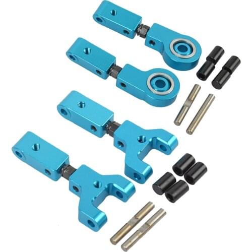 For Tamiya TT-02 TT02 1/10 RC Car Upgrade Parts Aluminum Alloy Front and Rear Upper Swing Arm Parts