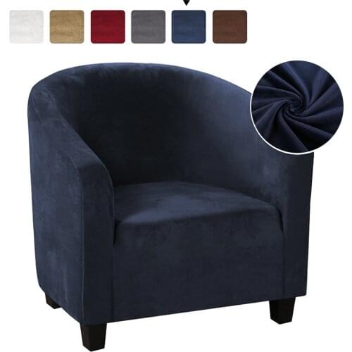 Stretch Cover for Armchair Sofa Couch Living Room 1 Seat Sofa Slipcover Single Seater Furniture Couch Armchair Cover Elastic