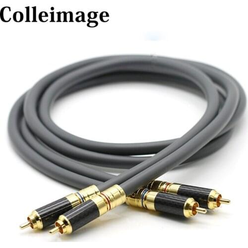 Monster M850SW signal line HiFi hi-end hiend single crystal copper audio line RCA lotus audio cable