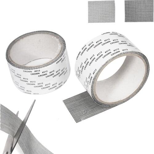 Mosquito Screen Door Window Net Mesh Repair Tape Mosquito Window Net mesh Roll Sticky Netting Repair Essential Accessories