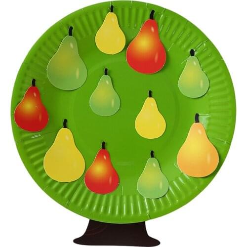 2020 Paper Plate Sticker Painting Set Creative Color Set Kindergarten Children High Quality Handmade Material Kit