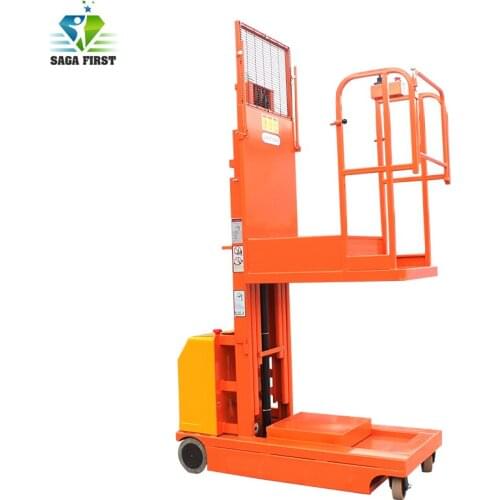 Ce approved hydraulic electric self propelled order picker
