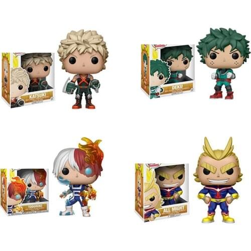 Original My Hero Academia Amzing Heros & Todoroki 372# Action Figure Collectible Model Toys for Children Birthday gift