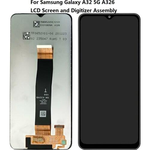 OEM Original For Samsung Galaxy A32 5G A326 LCD Screen and Digitizer Touch Screen Assembly- Black