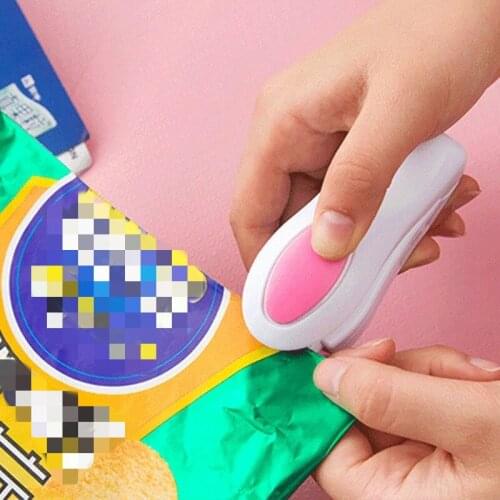 Portable Mini Sealing Machine Kitchen Storage Heat-sealed Capsule Plastic Bag Packaging Mini Gadget Kitchen Accessories Gadgets