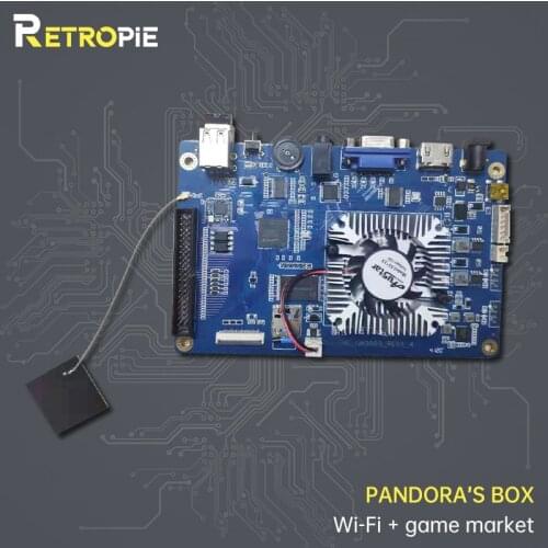 Retropie Pandora Box New 3D Games 8000 In 1 Family-Version Arcade Cabinet HD Video Jamma VGA Console Motherboard FBA MAME PS