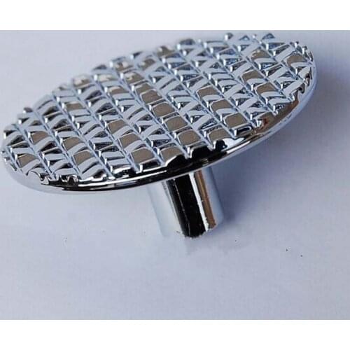 48mm Kitchen Cabinet Knobs shiny silver Mosaic Drawer handles Chrome Dresser cupboard door pulls modern fashion furniture knobs