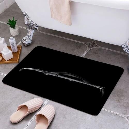 Silhouette GTR Carpet Areas Rug Non-slip Floor Mat Rug 3D Printing Living Room Bedroom Door Mat Home Decoration