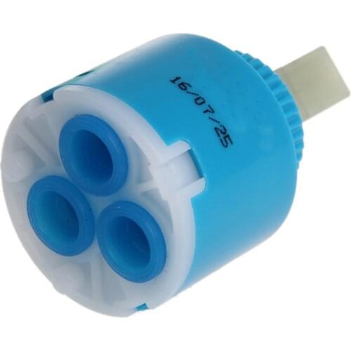40mm Ceramic Disc Cartridge Inner Faucet Valve Water Mixer Tap