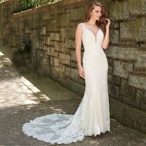 Taroandeddo Mermaid Silhouette Wedding Dresses China