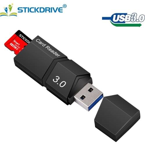 High quality Micro SD Card Reader 3.0 USB High Speed reader TF Card Memory Card Reader for Laptop SH Mobile Converters