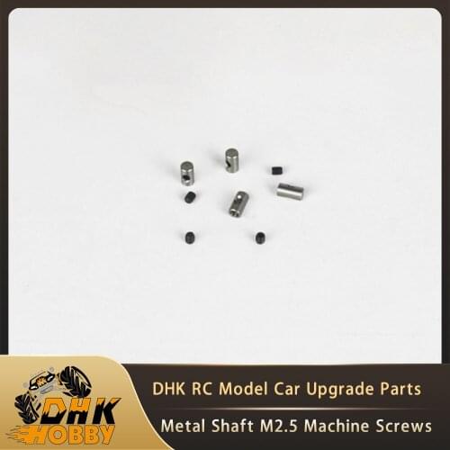 RC Car Parts 8381-737 DHK Hobby 8382/8383/8384 Modified Upgrade Metal Shaft M2.5 Machine Screws 4pcs