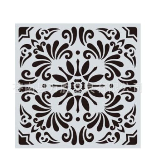 15*15 Mandala Layering Stencils for Diy scrapbook/photo album Decorative Embossing spray painting tool graffiti hand home decor