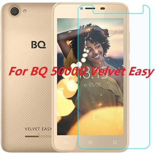 2.5D 9H Glass For BQ 5000G Velvet Easy Screen Protector Tempered Glass For BQ 5000G Velvet Easy Anti-Scratch Protective Film