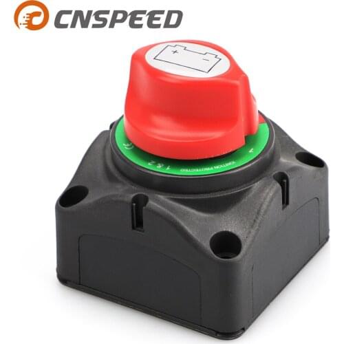 200A 3 Position Disconnect Isolator Master Switch Battery Power Cut Off Kill Switch Fit for Car/Vehicle/RV/Boat/Marine YC101588