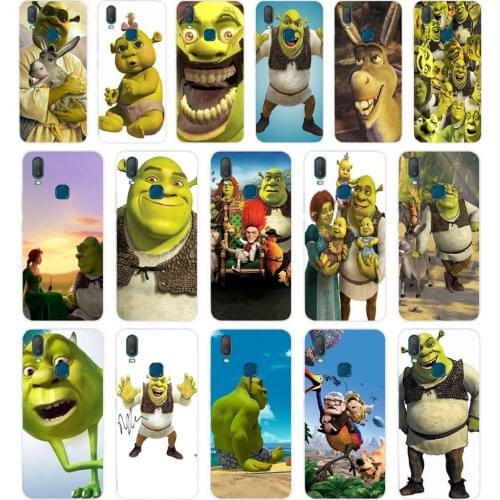 359FG Cartoon Moive Shrek Coon gift Soft Silicone Tpu Cover phone Case for VIVO Y3 Y11 Y12 Y15 Y17 Neo Pro Case