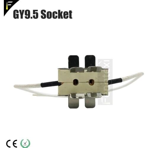 Aluminum GX9.5 gy9.5 Lamp Holder Fresnel Tungsten Spot Light Bulb Thick Foot Lamp Holder 250W 300W 500w Stage Lamp Base Holder