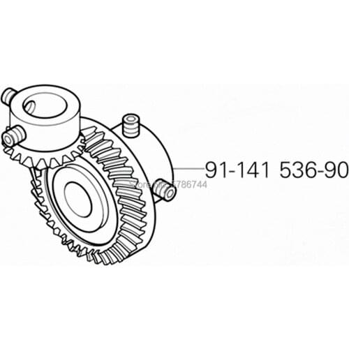 Gear #91-141536-90 for PFAFF 1243,1244,1245,1246,TW1-1245,AK-1245,etc