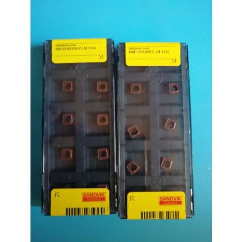 10PCS CARBIDE INSERT 880-030305H-C -LM 1144