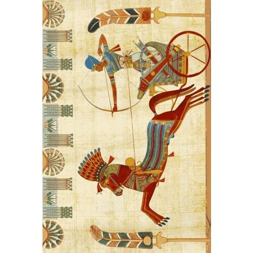 2021 New Points And Egyptian Art Pattern Digital Printed Carpet Bedroom Livingroom Kitchen Non-Slip Rugs Modern High Quality