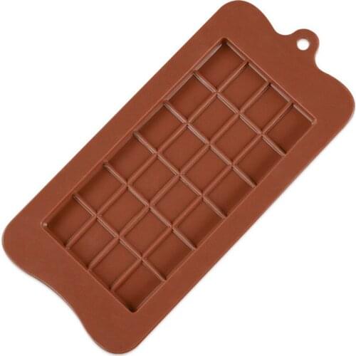 Square Chocolate Mold Chocolate Cake Soap Mold Baking Ice Tray Mould Kitchen Baking Accessories Bar Mould Cake Decoration Tools