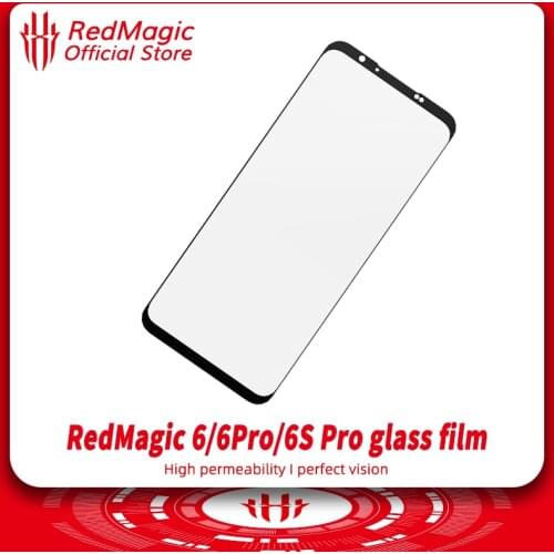 Original Nubia RedMagic 6 Pro Glass Film Protect Phone Screen Full Screen Glass Film FOR Nubia Red Magic 6 Glass Film