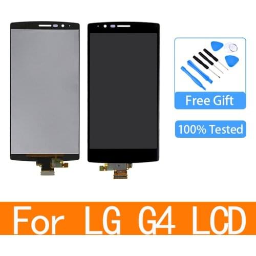 Original Display for 5.5" LG G4 LCD Display H815 Display Touch Screen for LG G4 Display H810 H811 H815 LCD with Frame Replacmen