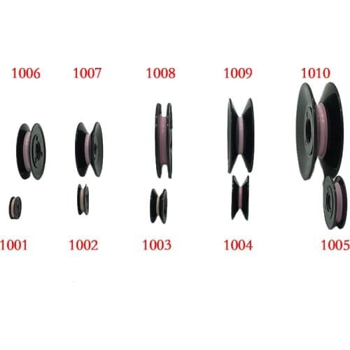 Plastic and Ceramic Combined Wire Roller Guide Wheel Wire Wire Wheel Wire Cable Textile Tension Gun Pay-off Rack