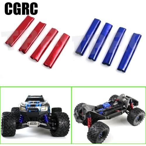 4pcs Shock Absorber Dust-proof Protection Cover for 1/10 RC Car TRAXXAS MAXX