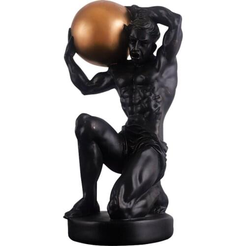 NORDIC DECORATIVE FIGURINE CREATIVE BOYS FASHION ROOM DECORATIONS MENS CLOTHING STORE GYM MODERN DECORATION HOME DECOR