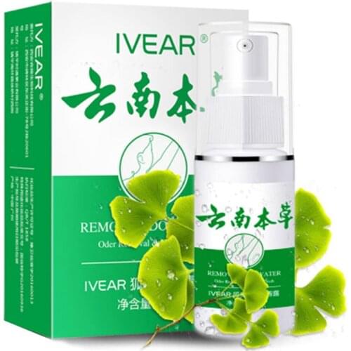30ml Odor Remover Spray Armpit Underarm Smell Removal Refresh Body Deodorant Lotion Liquid Summer Sweat Women Men Supplies
