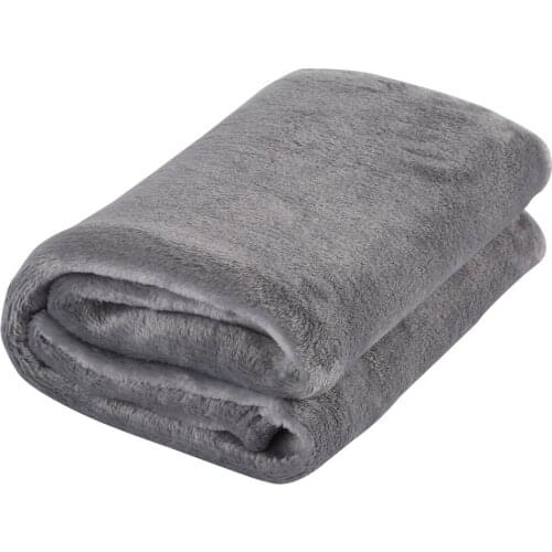 2020 Super Soft Keep Warm Flannel Blanket Large Size Solid Color Home Sofa Bedding Office Car Blanket Home Textile hot sale