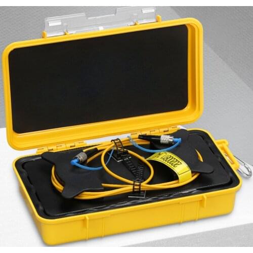 Good Quality FC/UPC-FC/UPC 500M 1KM 2KM SM Fiber Optic OTDR Launch Cable Box FC UPC To FC UPC