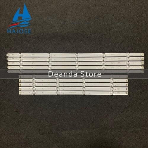10pcs x 50 inch Replacement Strips for LG 50LB5610 50LB650V 50LB653V 50LF5800 50LB570U 6916L-1978A 1779A 1983A 1982A 1735A